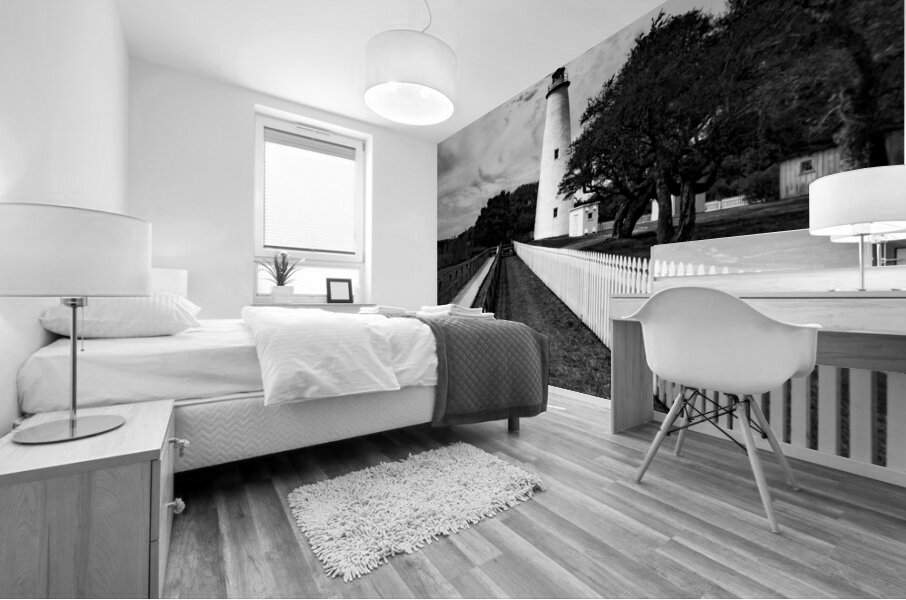 North Carolina Ocracoke Lighthouse Mural print