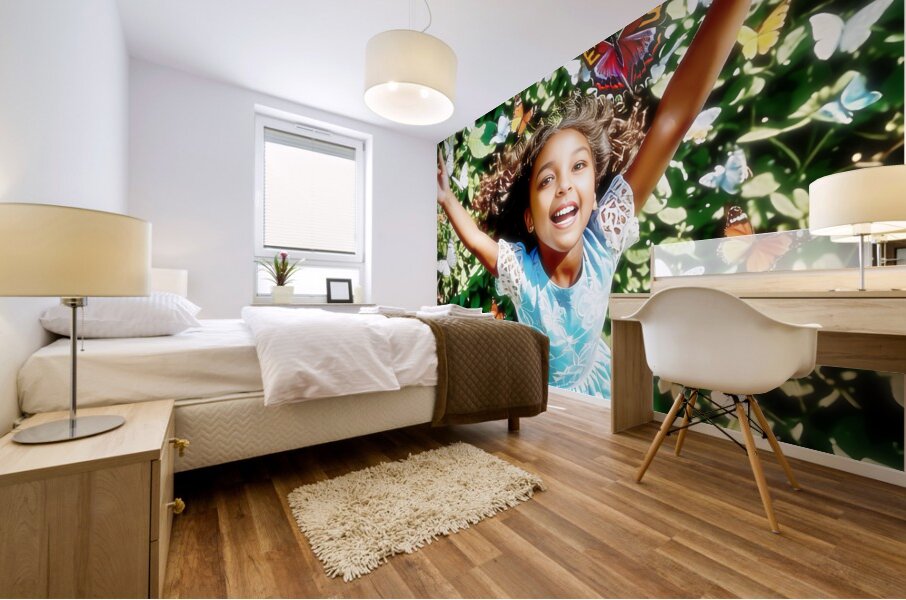 Happy Days Mural print