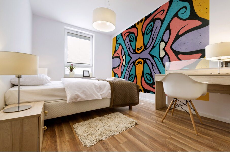 GRAFFITI 4 Mural print