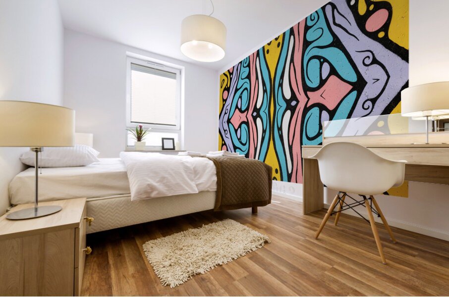 GRAFFITI 2 Mural print