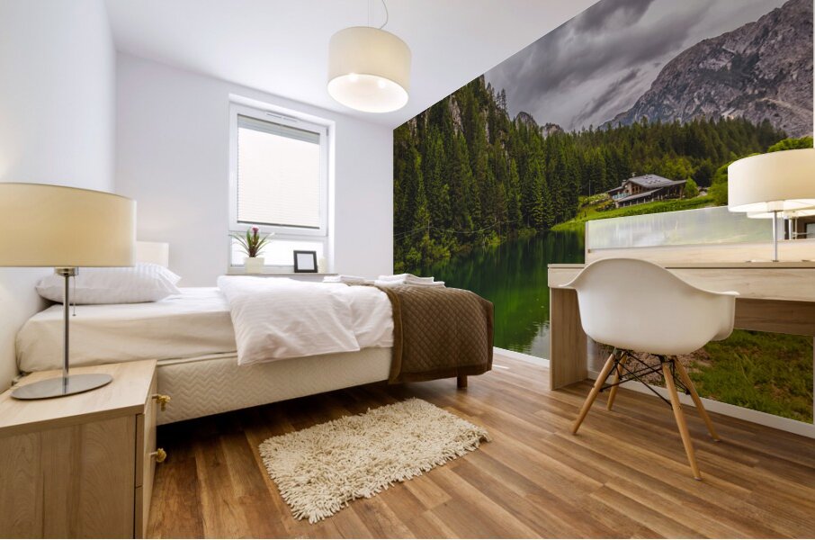 Toblach Hohlenstein Valley Durrensee  Mural print