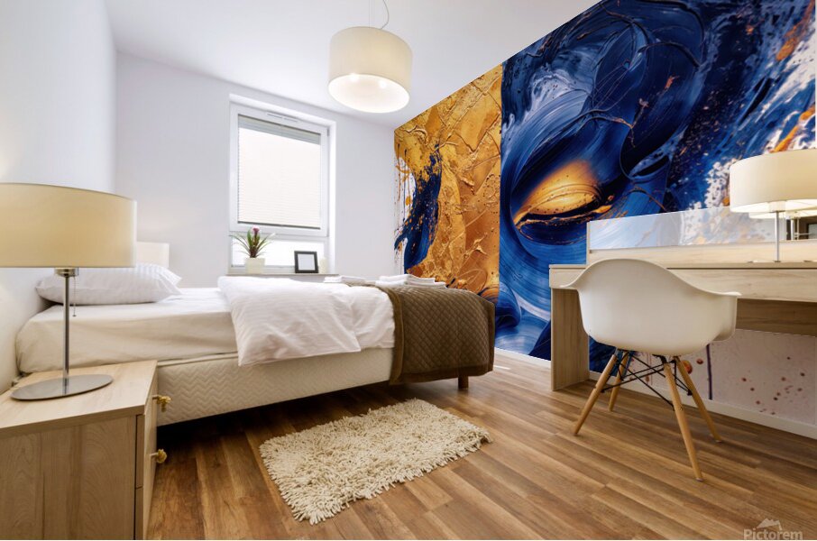 Duality of Existence Mural print