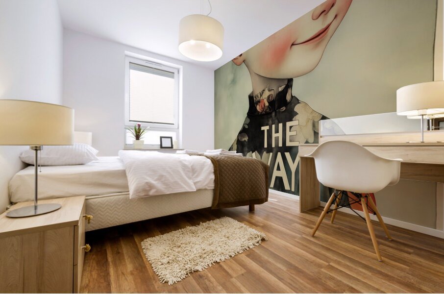 Art Donation by Justine Jeff Thurgood 7 Mural print