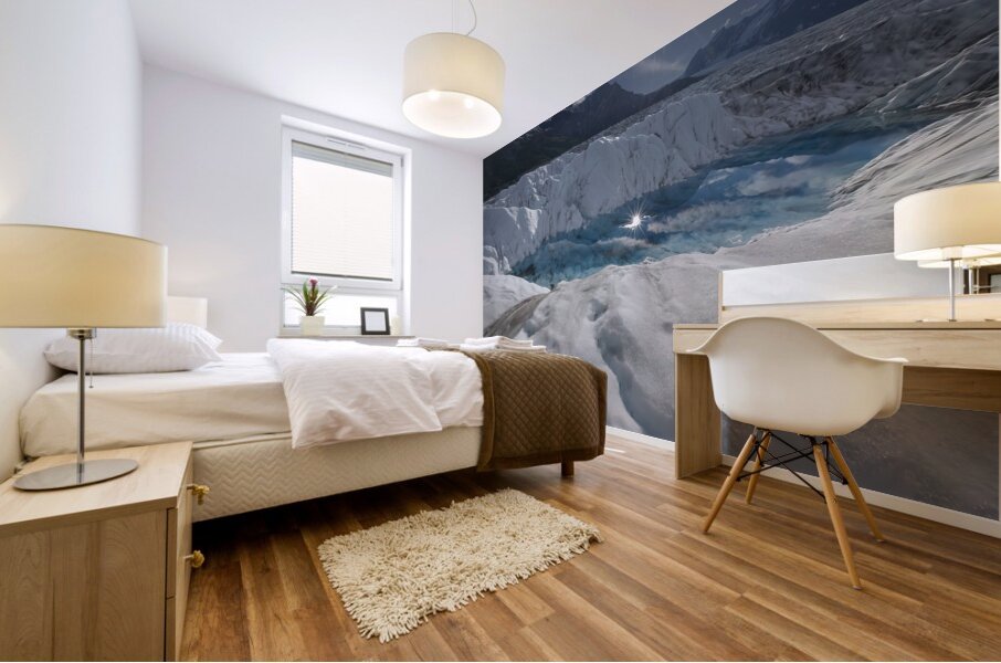 The Glaciers Jewel: A Moment of Magic Mural print