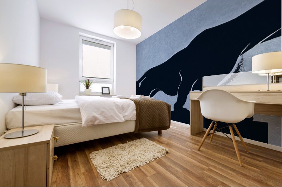 Early 1900s Penn State Nittany Lion Art Mural print