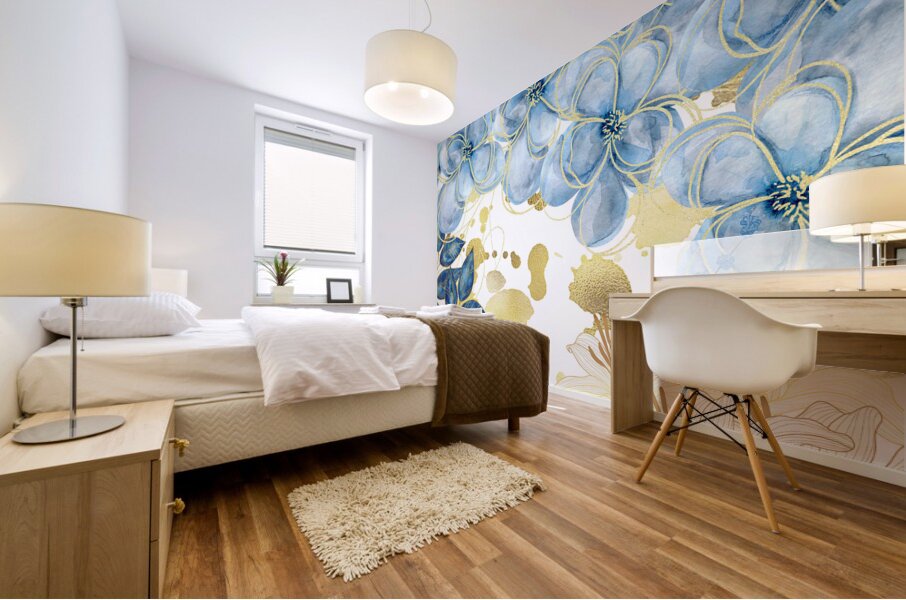 PDarden Modern Country Bloom -Original Mural print