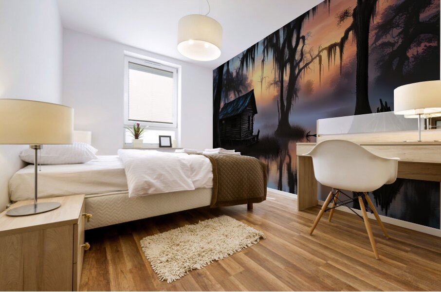 SOLITUDE Mural print