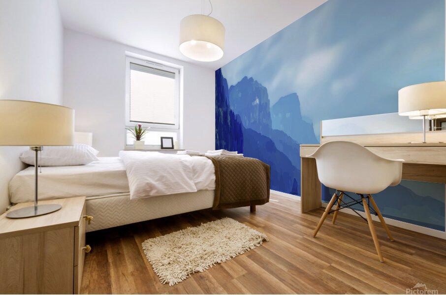 The Northshore 1 Mural print