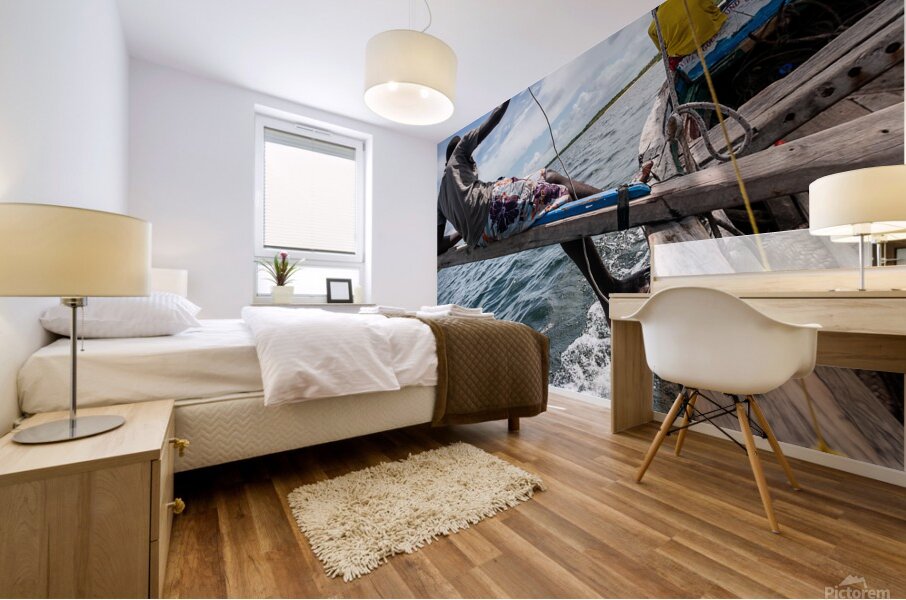 Dhow navigator Mural print