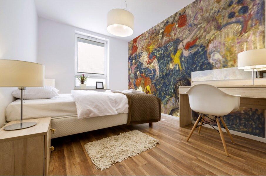 Bronze Buddha by Henry Golden Dearth [1864–1918] Mural print