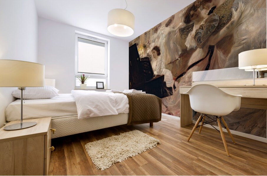 Bal blanc [1903] by Joseph–Marius Jean Avy [1871–1939] Mural print