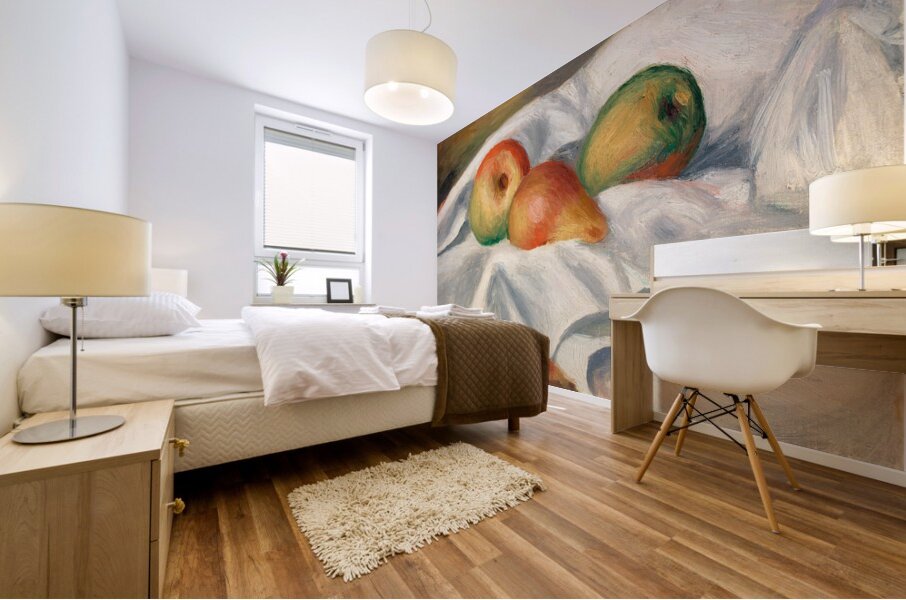 Pears [Poires] [c. 1890] by Pierre–Auguste Renoir [1841–1919] Mural print