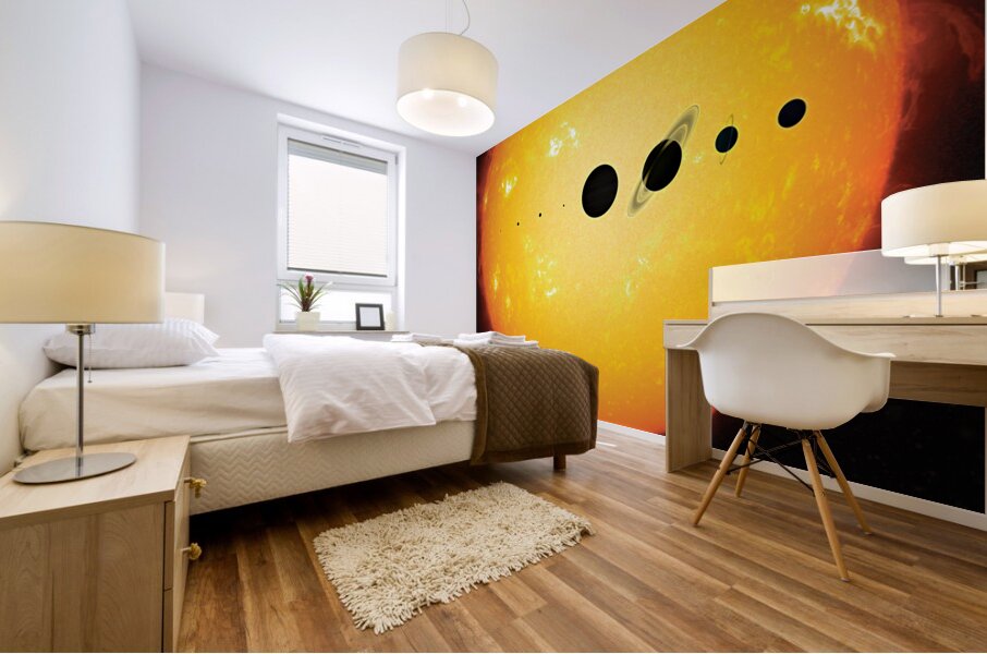 NASA Explore Posters - Solar System B Mural print