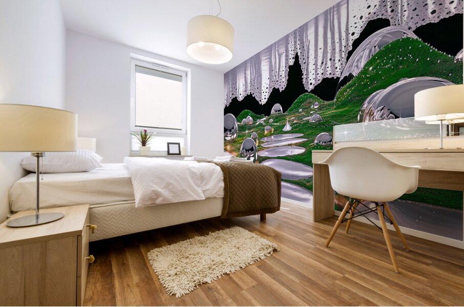 Curtainesque  Mural print