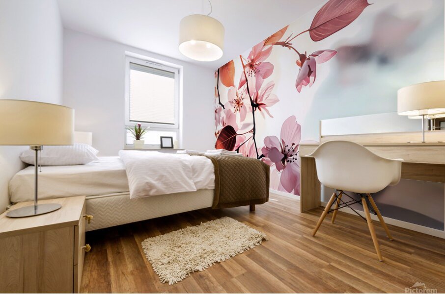 Cherry blossom  Mural print