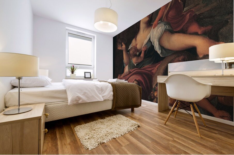 Allegory of Providence [1604] by Ludovico Carracci [1555–1619] Mural print