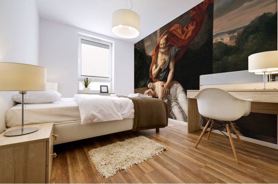 Oedipus At Colonus [1798] by Fulchran Jean Harriet [1778–1805] Mural print