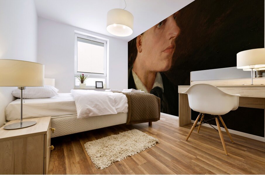 Ludwig Martinelli [Schauspieler] [1850] by Hans Canon [1829–1885] Mural print