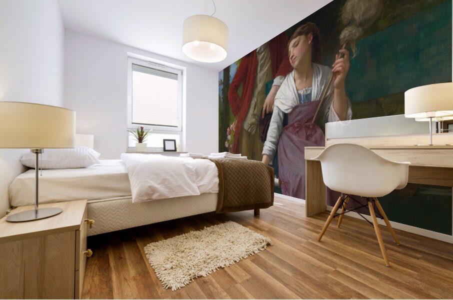 Before The Engagement by Elizabeth Jane Gardner Bouguereau [1837–1922] Mural print