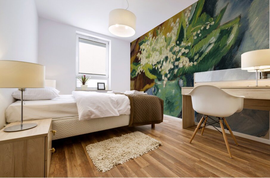 Le Pot de muguet by Louis Valtat [1869–1952] Mural print