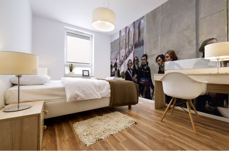 Federation Day 1790. The Convention 1792 [1889] by Henri Gervex [1852–1929] Mural print