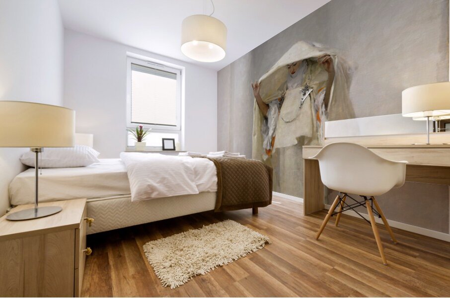 Fumée D’ambre Gris [Smoke Of Ambergris] [1880] by John Singer Sargent [1856–1925] Mural print