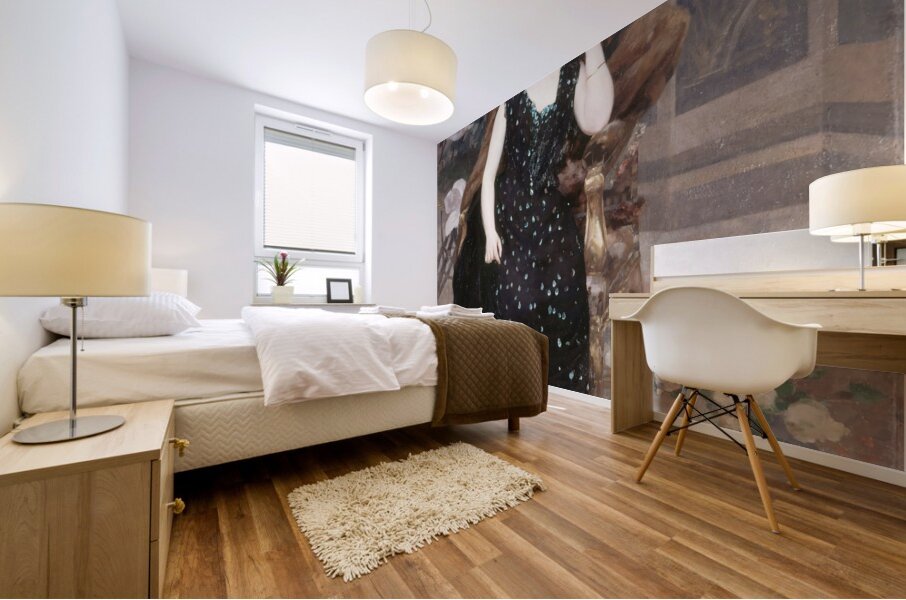 Portrait de Jane Hading [1890] by Alfred Philippe Roll [1846–1919] Mural print