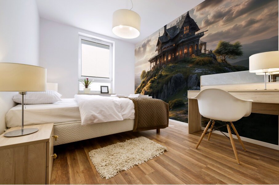  Earth Meets Sky  Mural print