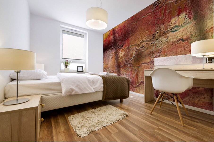 Terre de sienne  Mural print