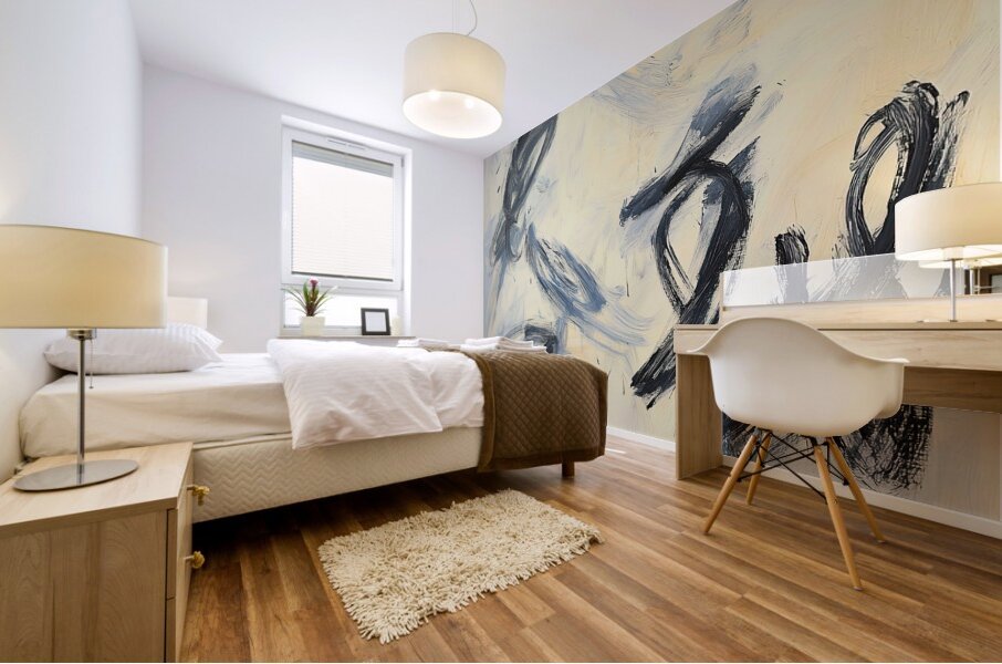 Abstract Dance Y59H2N 55 Mural print