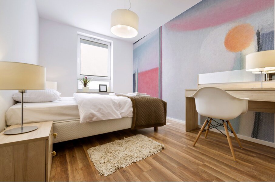 Abstract Head. Symphony in Pink [1929] by Alexej von Jawlensky [1864–1941] Mural print