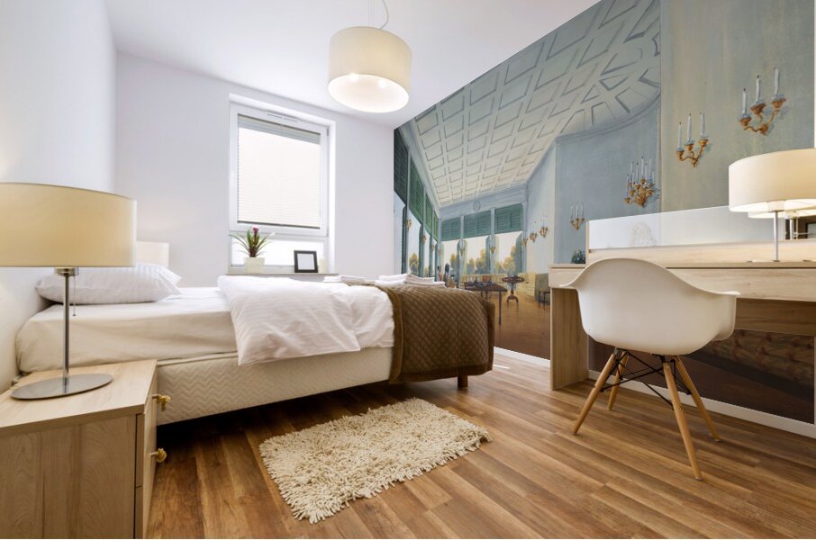 Seven Views Of Miskhor In The Crimea Ii [1841–1842] by Carlo Bossoli [1815–1884] Mural print