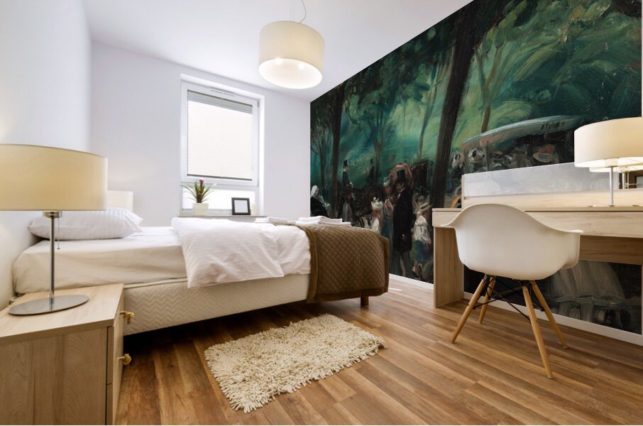 The Drive. Central Park [c. 1905] by William James Glackens [1870–1938] Mural print