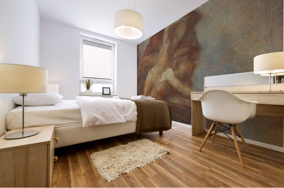 Fire. Study for the Carlton House Terrace Fresco. The Elements by George Frederic Watts [1817–1904] Mural print