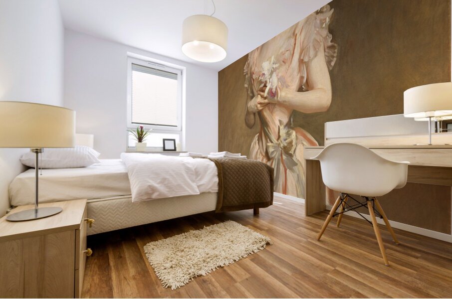 Miss Grace Woodhouse [1890] by John Singer Sargent [1856–1925] Mural print