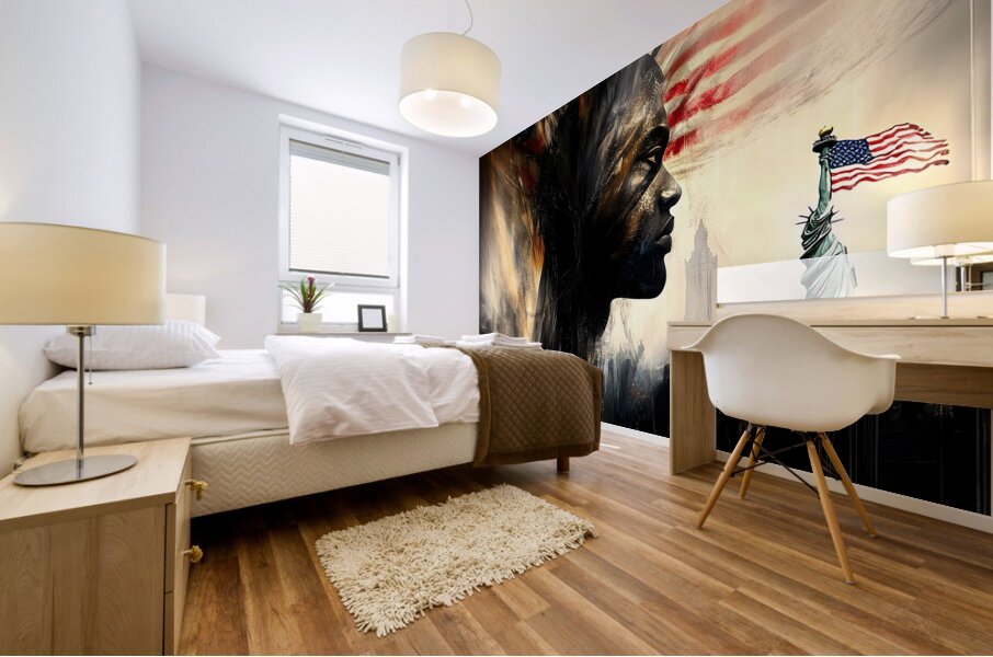 Liberty s Resolve 4 Mural print