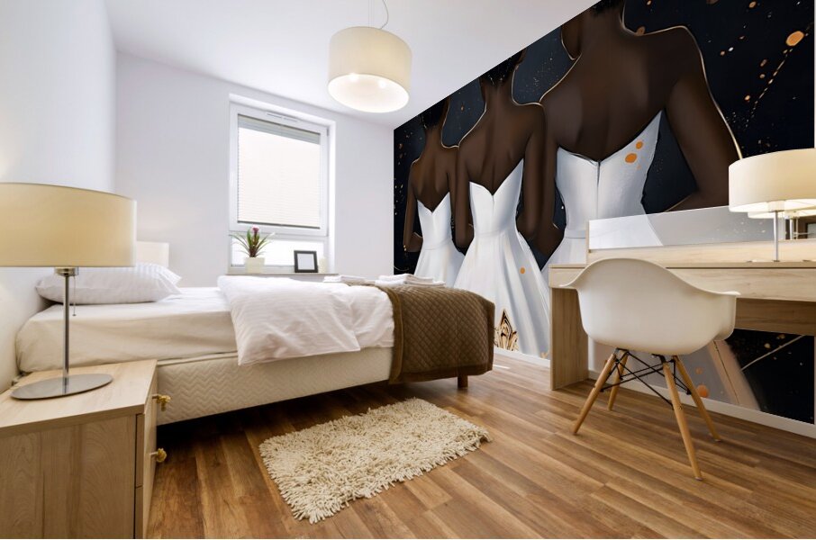 Queens in Unity 3 Mural print