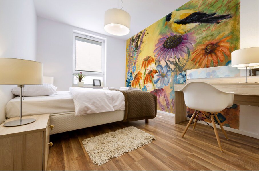 Summer Bloom Mural print