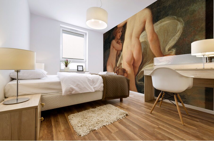 Nymphes [1780–1831] by Jacques Antoine Vallin [1760–1835] Mural print