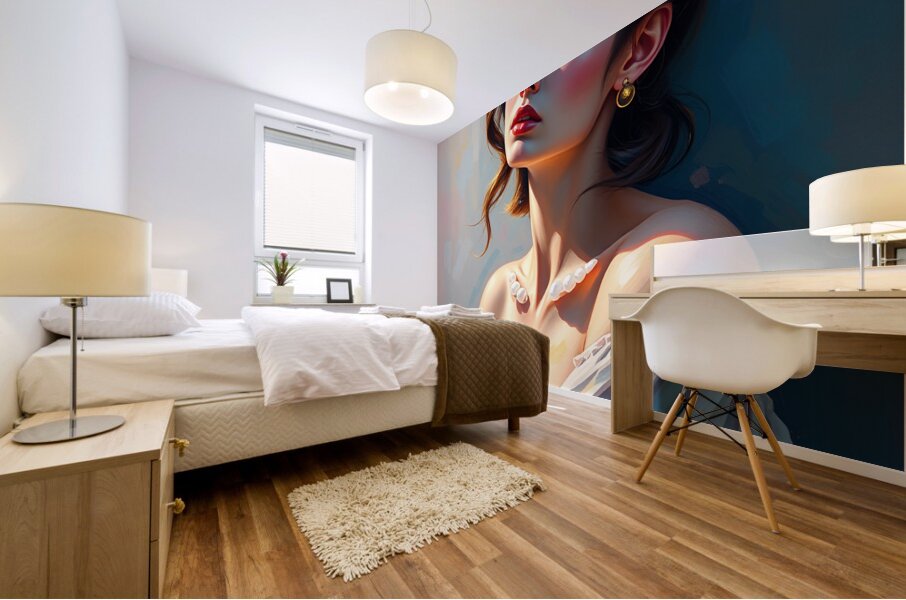 Portrait 119 Mural print