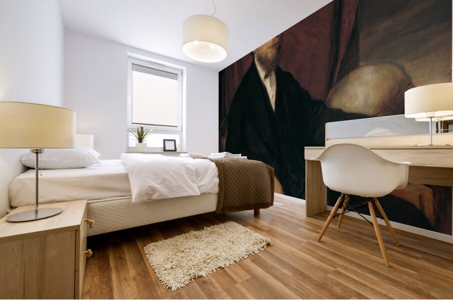 Der Arzt Professor Moriz Benedikt [1876] by Hans Canon [1829–1885] Mural print