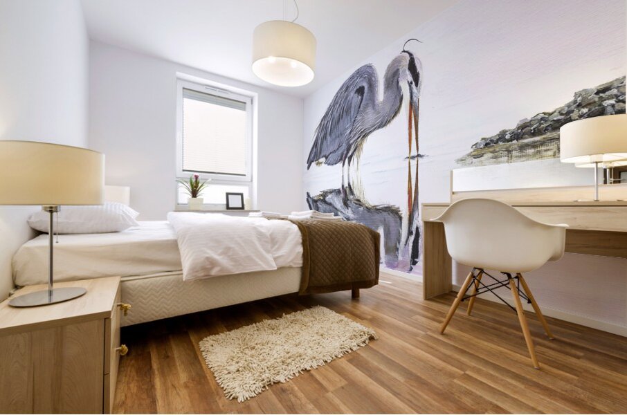 On Reflection Mural print