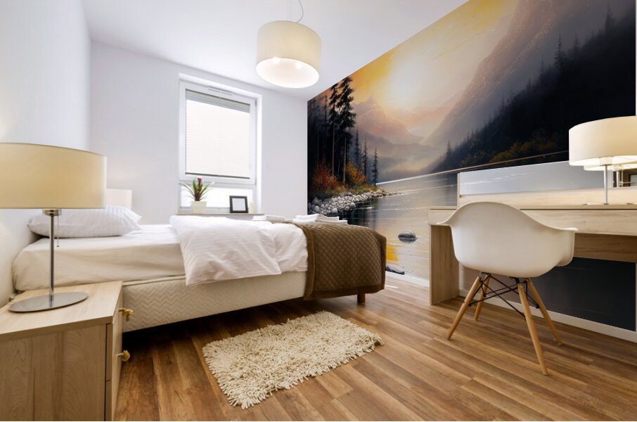 Illustration580 Mural print