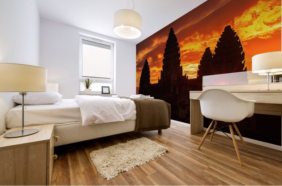 Angkor Wat Sunrise B2D98Z 45 Mural print
