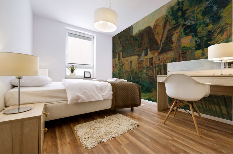 Paysage D’île De France by Armand Guillaumin [1841–1927] Mural print