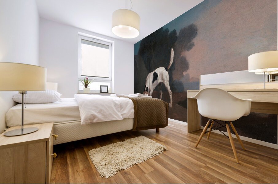 Foxhound on the Scent [ca. 1760] by George Stubbs [1724–1806] Mural print