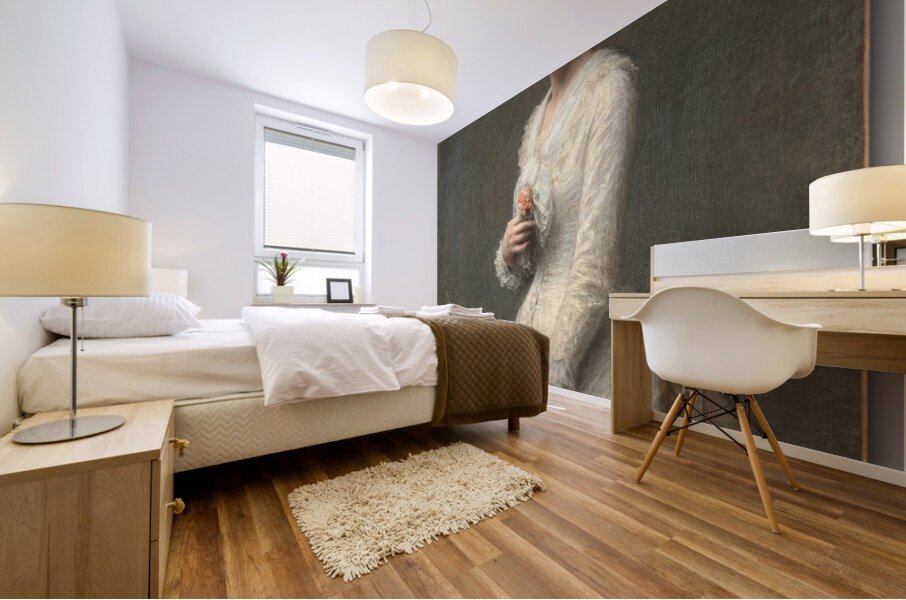 Madame Lerolle [1882] by Henri Fantin–Latour [1836–1904] Mural print