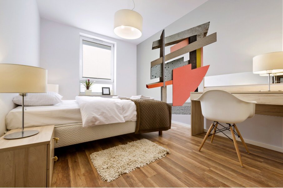 Asymmetric Balance 7H9N3P 47 Mural print