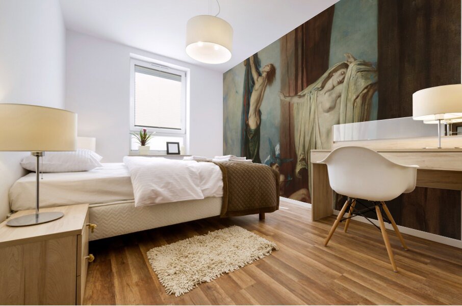 Orpheus And Eurydice by Charles De Sousy [1866–1931] Mural print