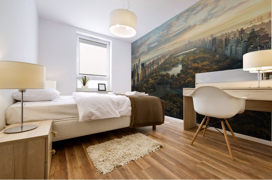 Autumn Over Central Park H2N9P2 69 Mural print